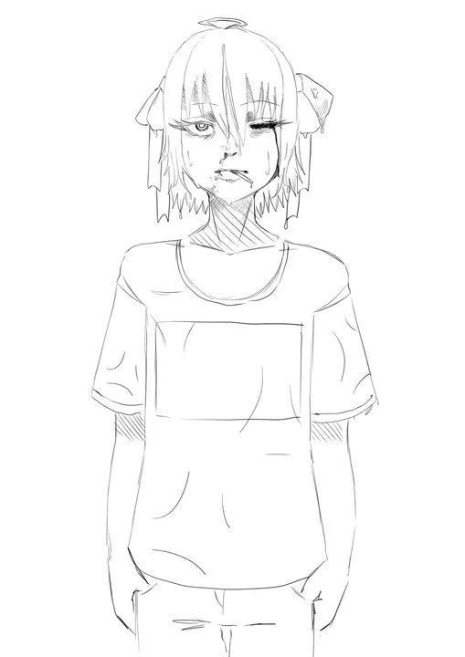 sad and wet